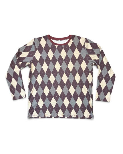 Just Like Bros Argyle T-Shirt