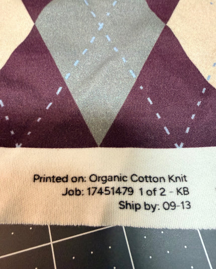 Just Like Bros Argyle T-Shirt