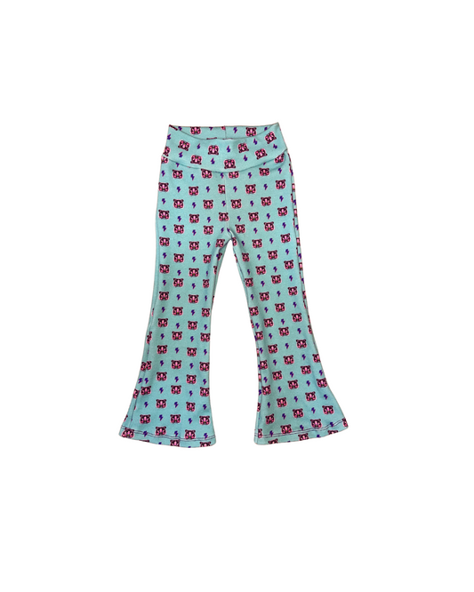 Mini Tiger Flared Leggings