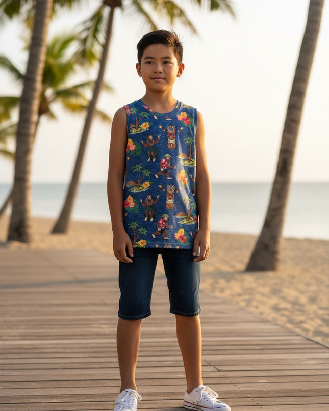 Sasquatch Boy's Tank Top