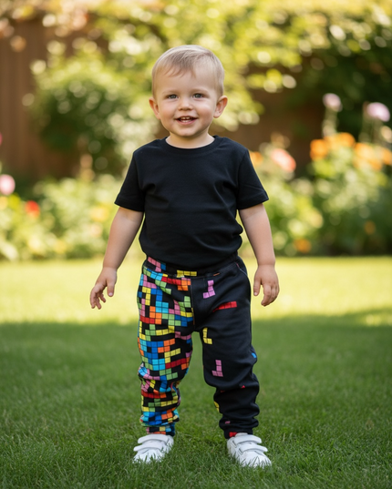Kid's Blocks Blasted Jogger Pants