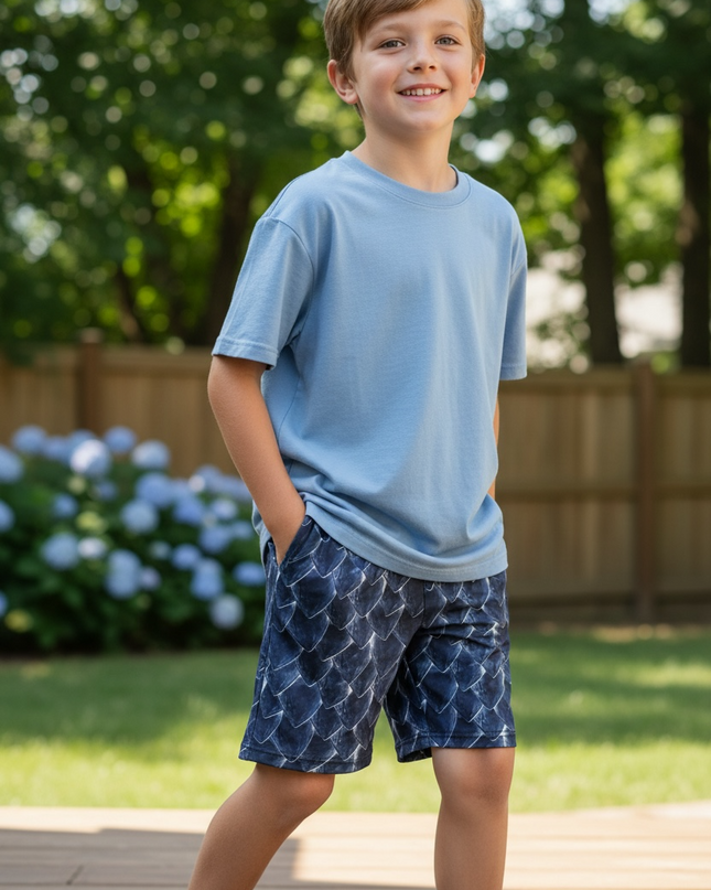 Kid's Night Dragon Shorts