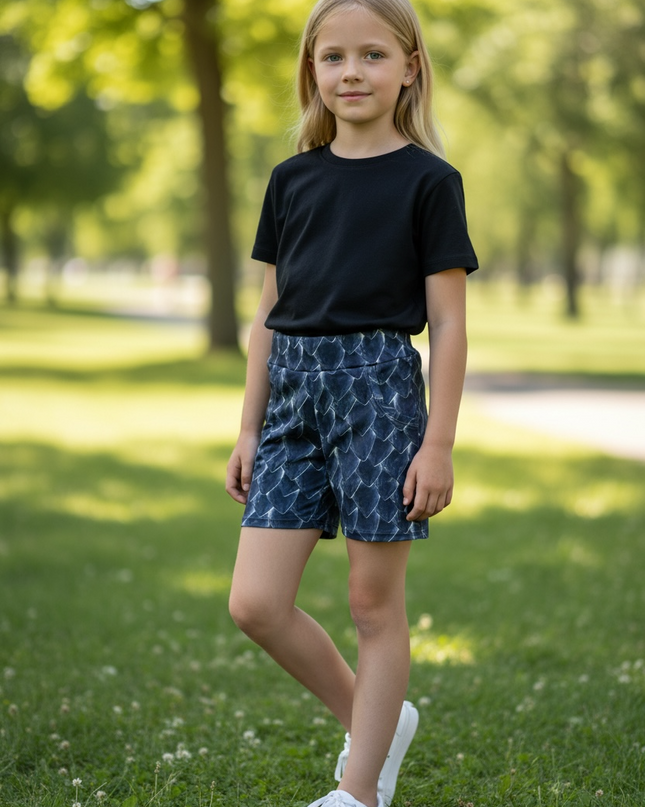 Kid's Night Dragon Shorts