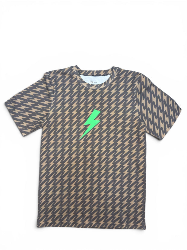 <h4><strong>Men’s Lightning Bolt Tee $48</strong></h4>