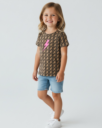 Pink Lightning Bolt T-Shirt