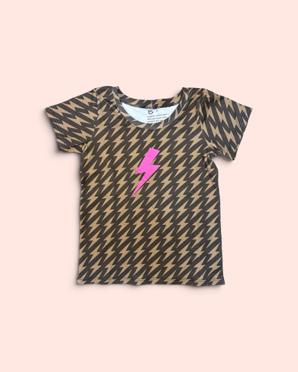 Pink Lightning Bolt T-Shirt